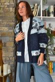Moorland Lodge Cardigan Navy